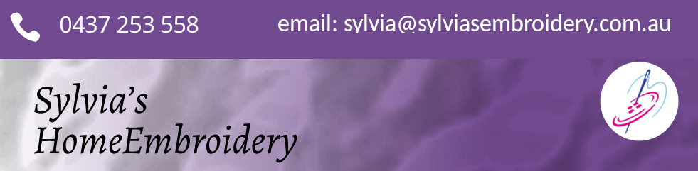 Sylvias Embroidery contact details